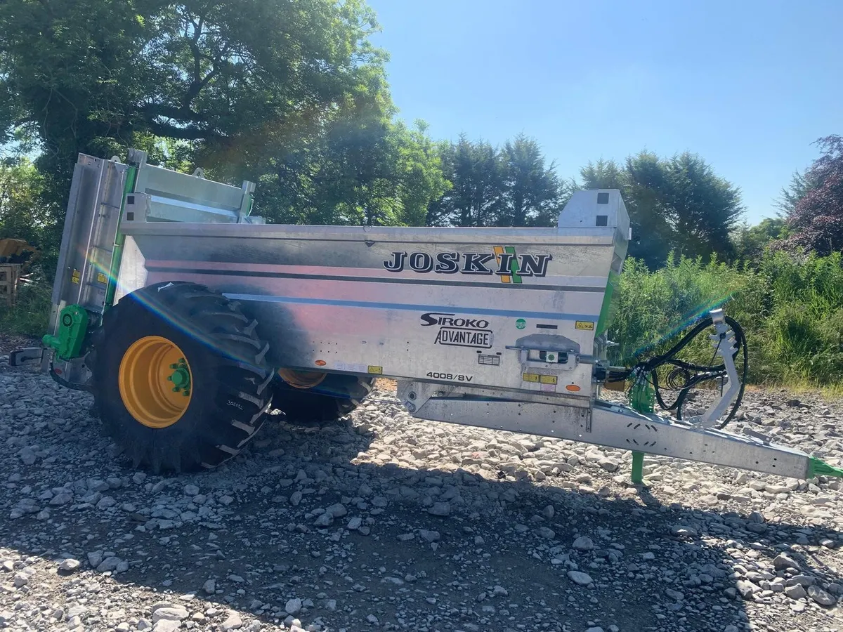 JOSKIN SIROKO 4008/8v REAR DISCHARGE, AIR BRAKES, - Image 1