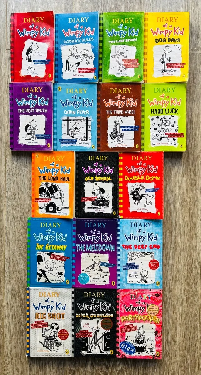 Wimpy Kid - 17 Books - 6 Hardback - Image 1