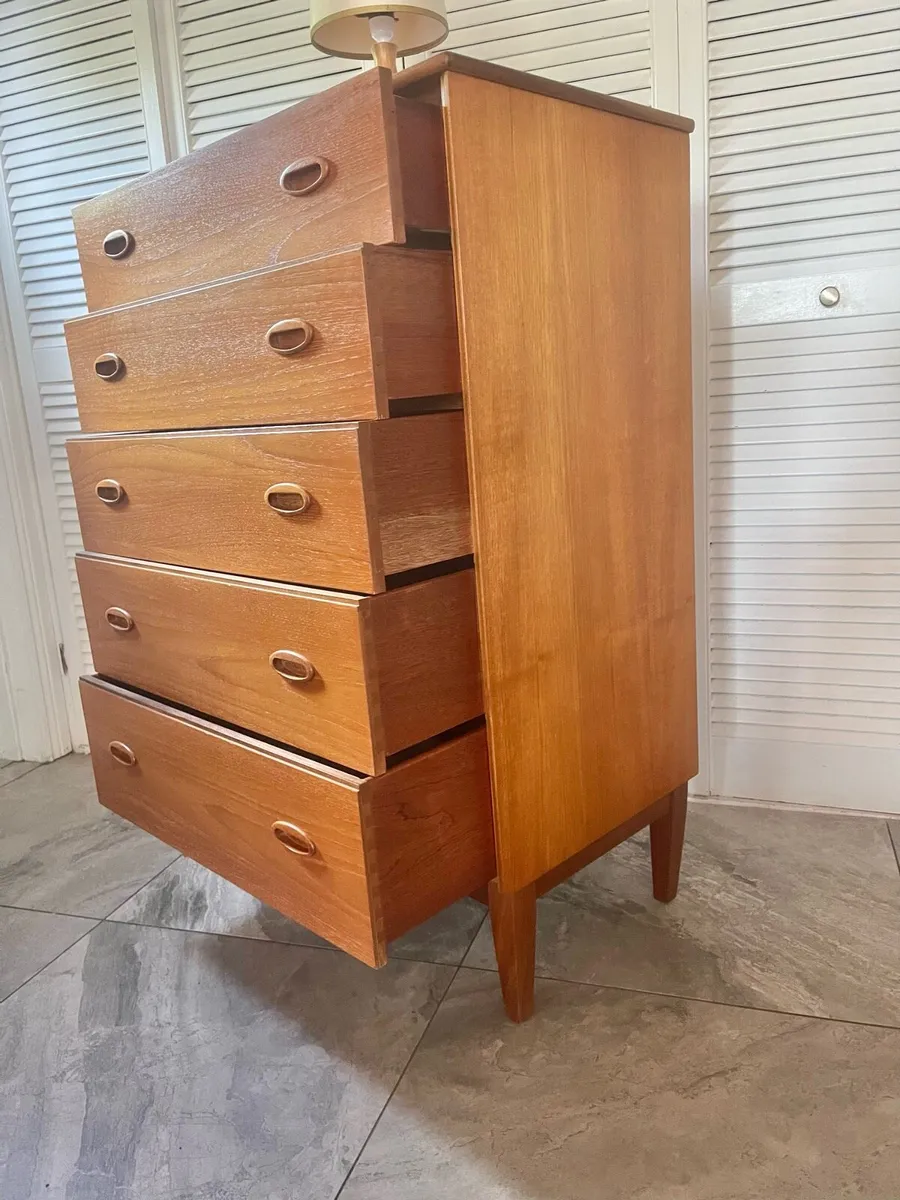 Mid century Danish Tallboy - Image 1