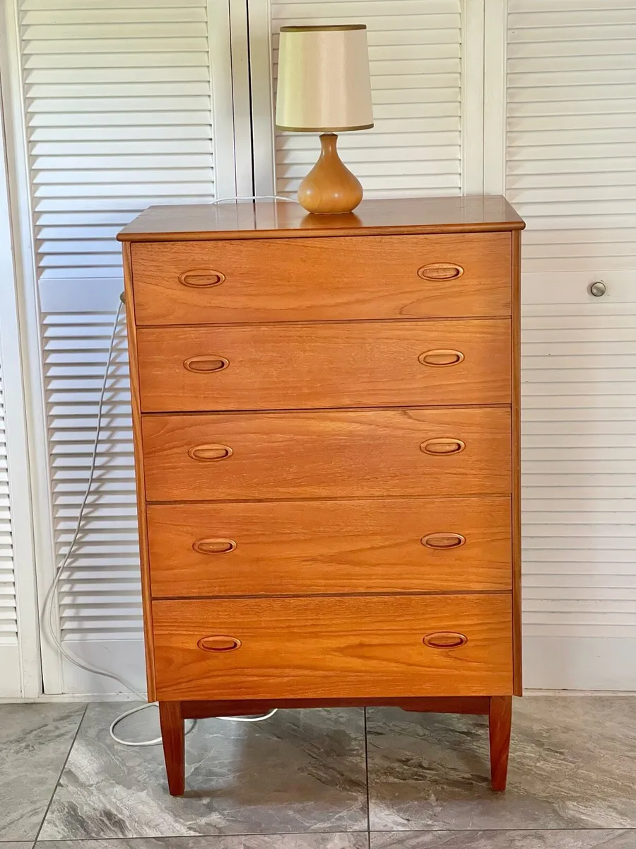 Mid century Danish Tallboy - Image 3