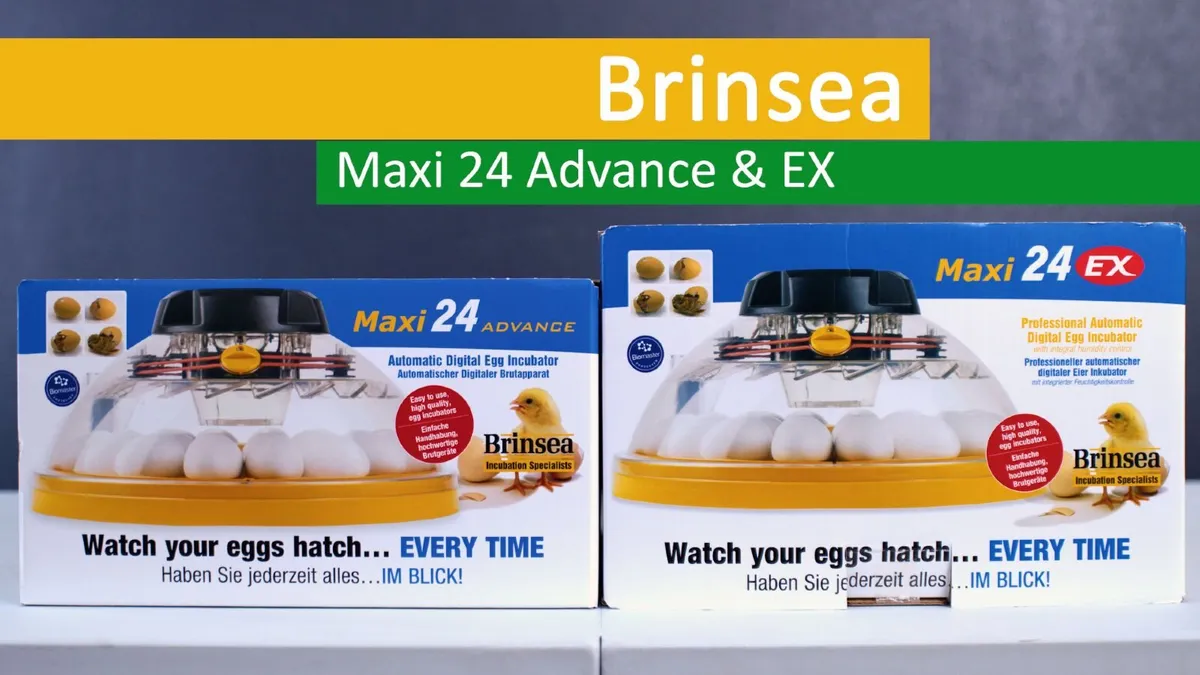 Brinsea Maxi 24 Egg Incubators Poultry Duck Goose - Image 1
