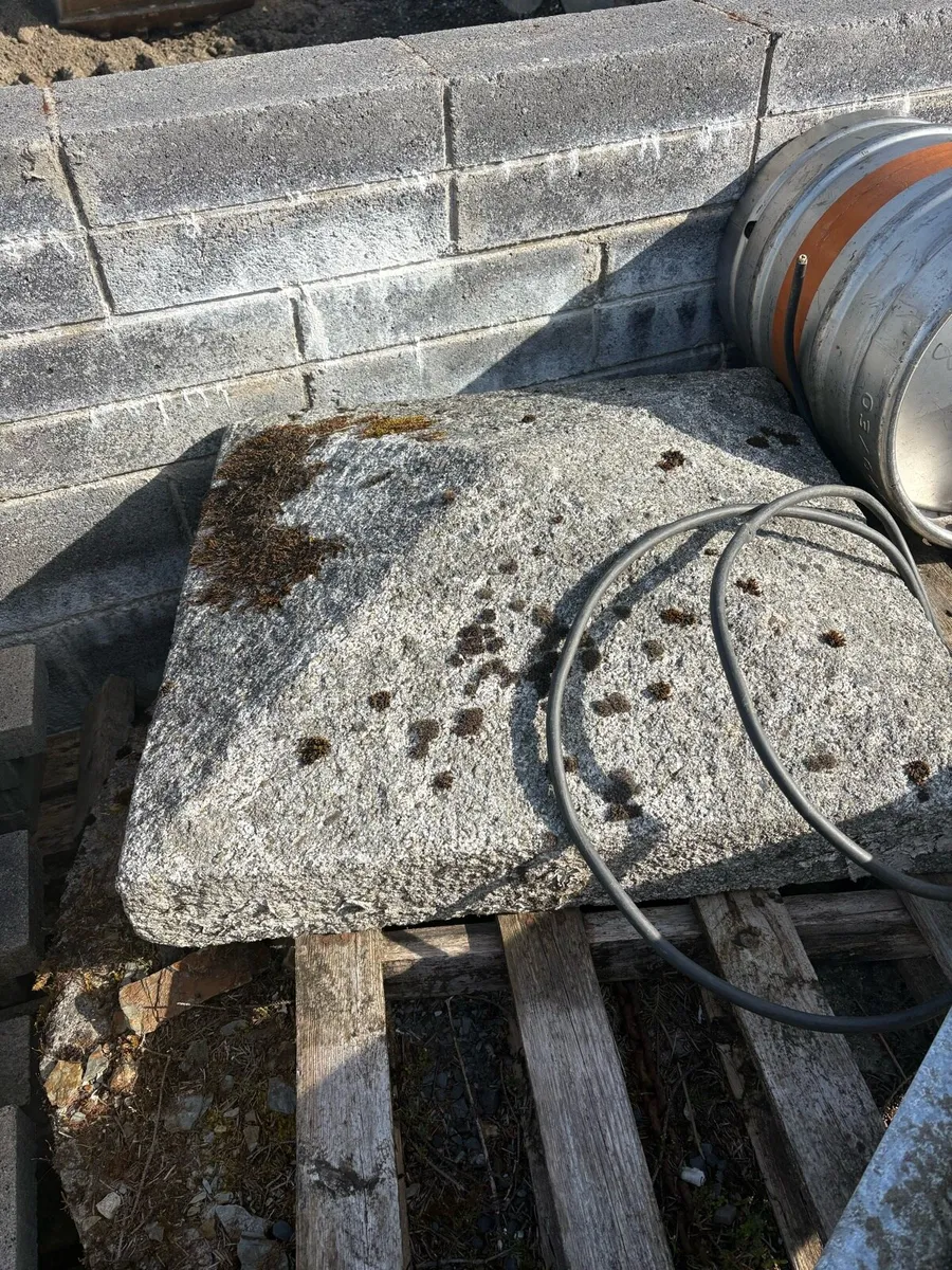 Granite pillar capping’s and kerbs - Image 1