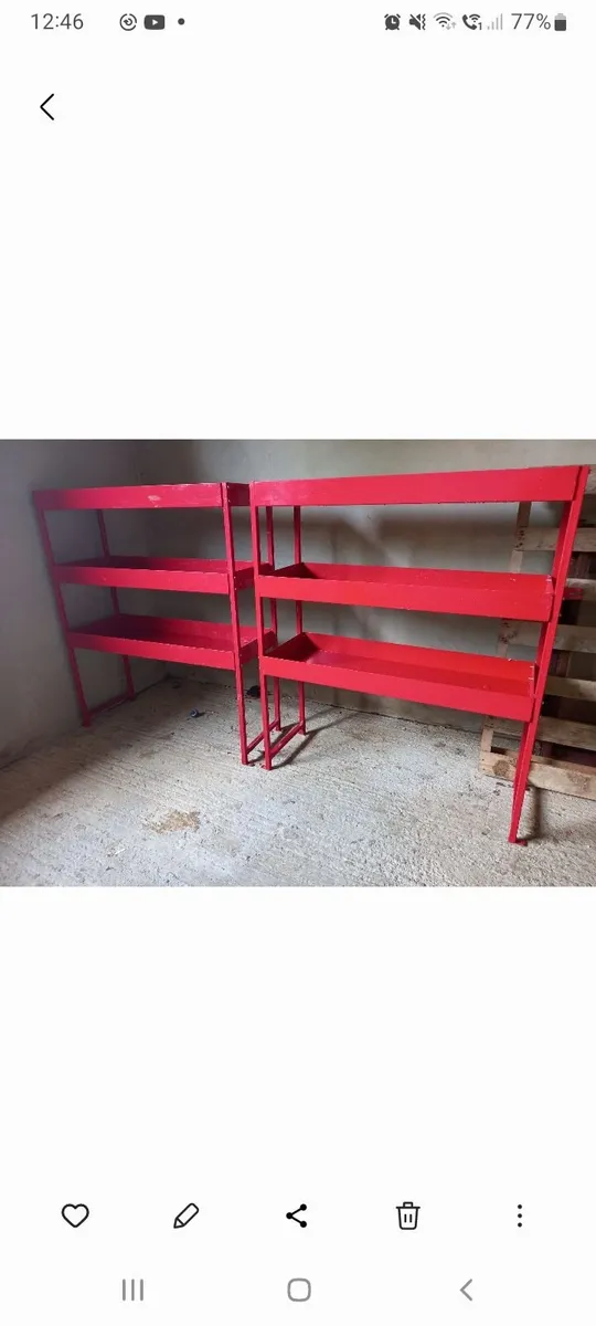 Van shelving, tool organiser - Image 1