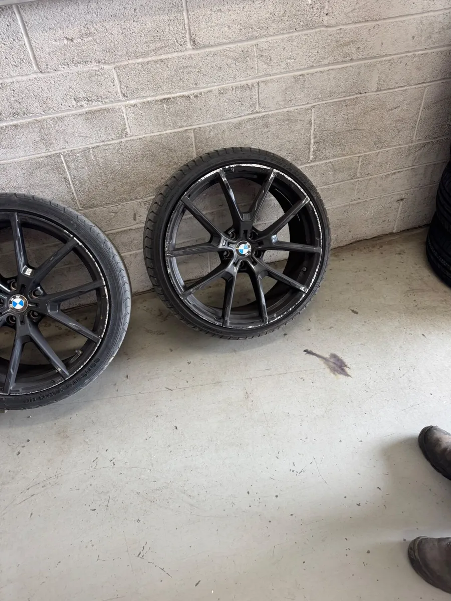 BMW 20” inch alloys with tyres - Image 1