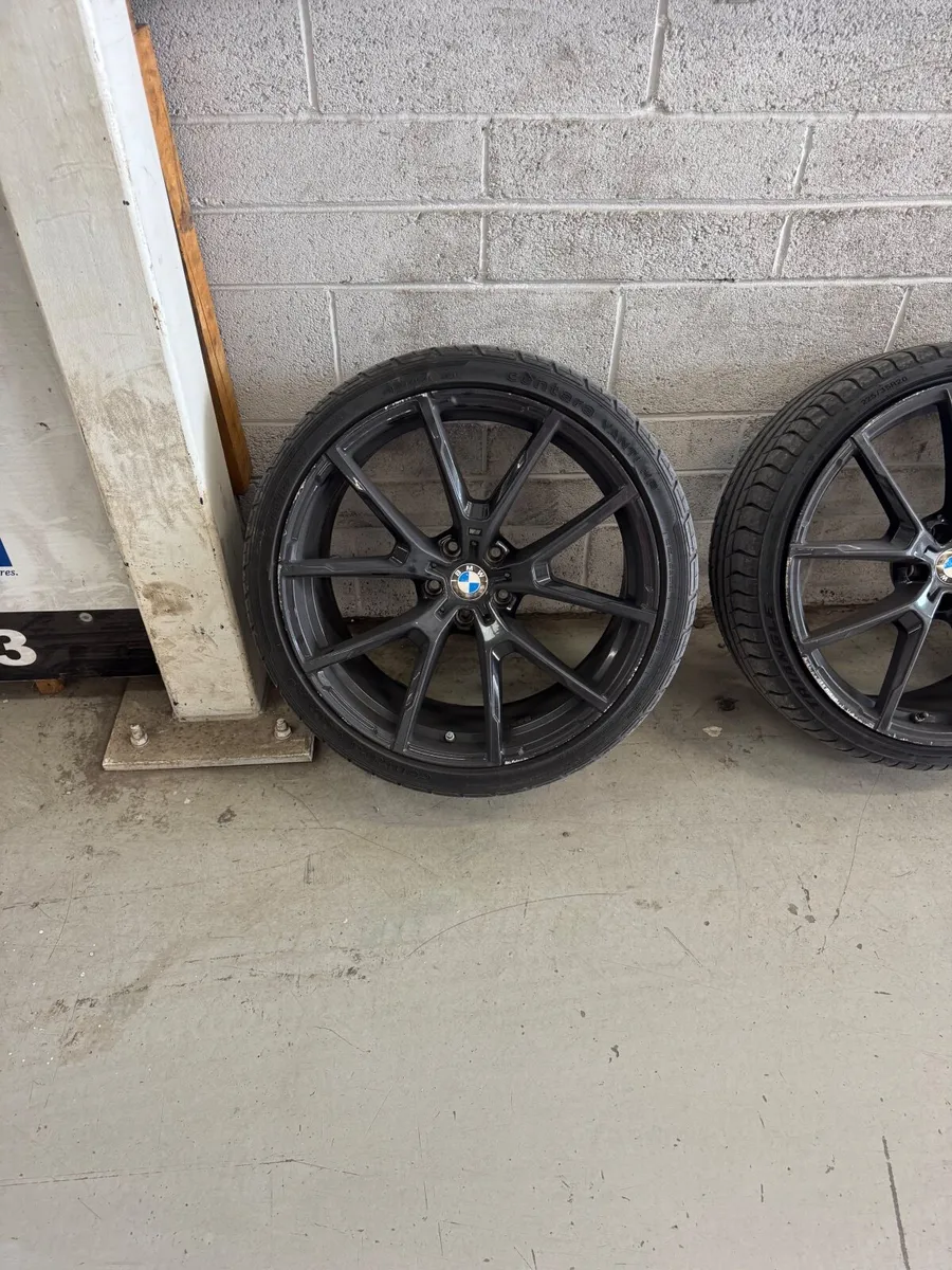 BMW 20” inch alloys with tyres - Image 4