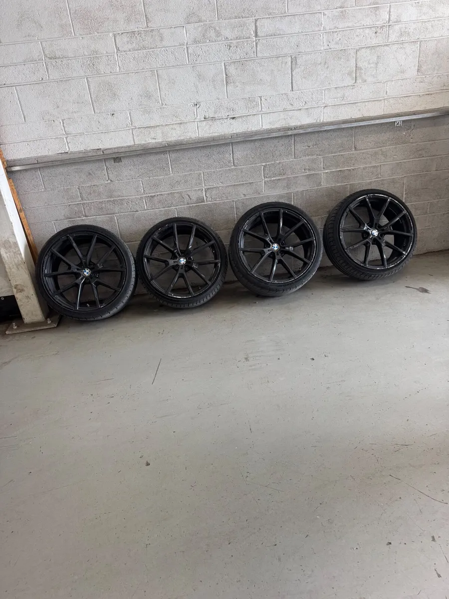 BMW 20” inch alloys with tyres - Image 2