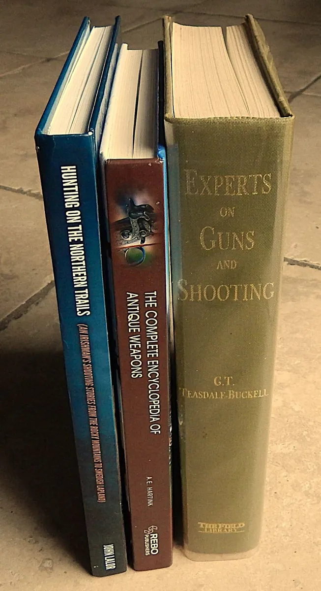 Selection of Hardback Books on Hunting & Weaponry - Image 2