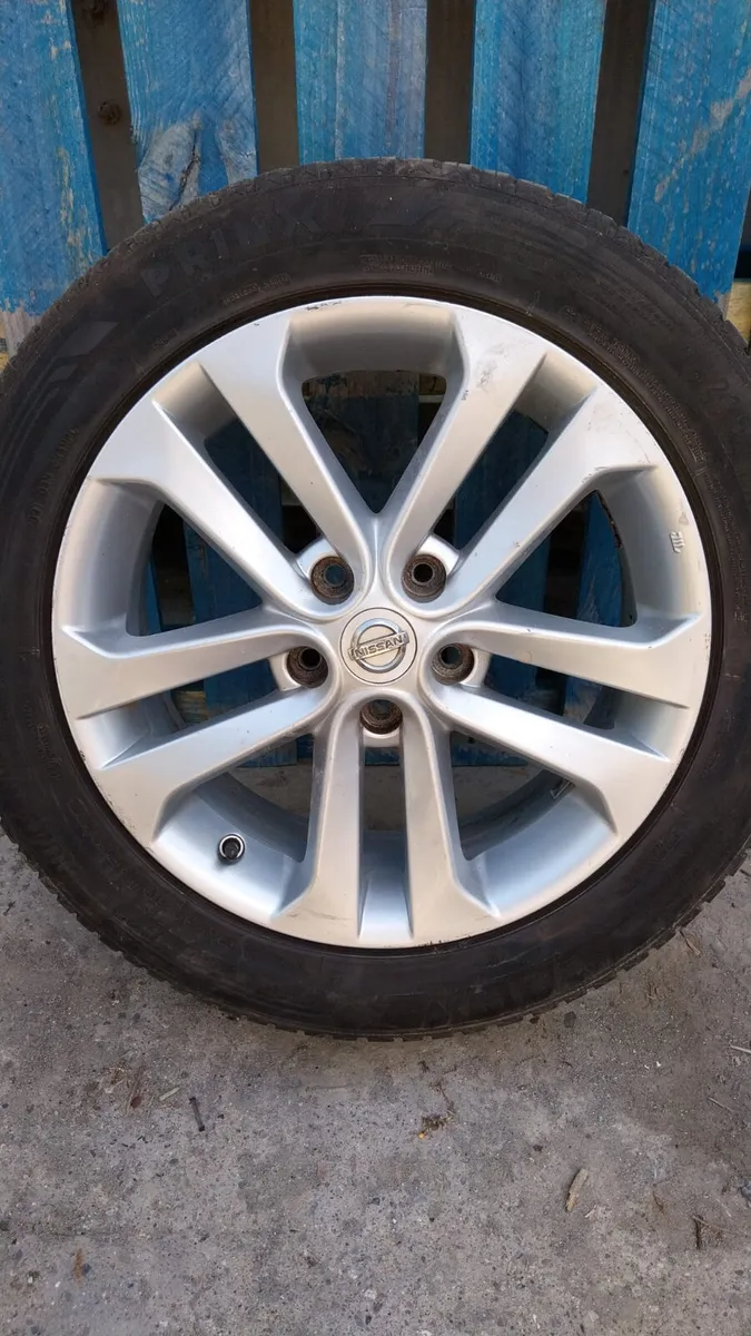 2013 Nissan Juke 17" Alloy Wheels Set 215/55R17 - Image 2