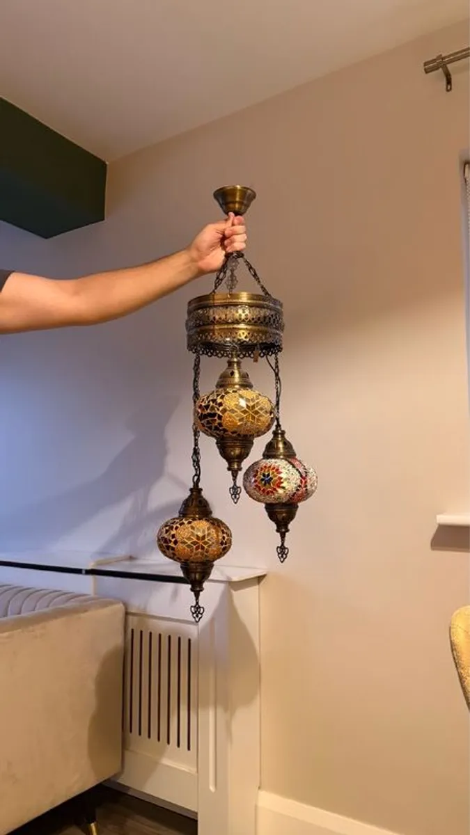 Oriental ceiling pendant light NEGOTIABLE - Image 1