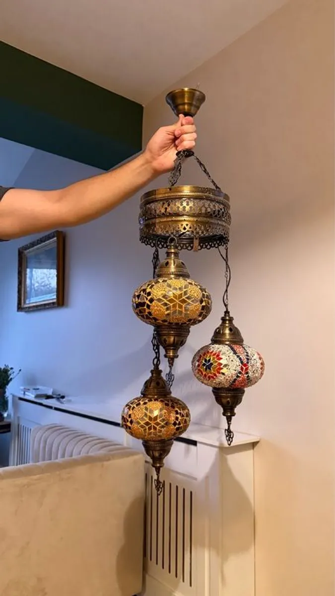 Oriental ceiling pendant light NEGOTIABLE - Image 2