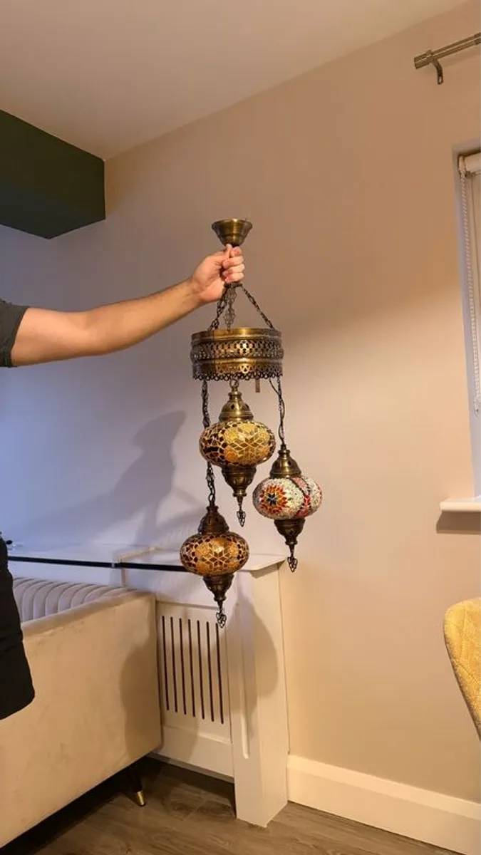 Oriental ceiling pendant light NEGOTIABLE - Image 4