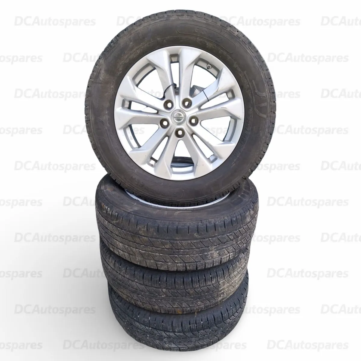 2016 Nissan X-Trail 17" Alloy Wheels Set 225/65R17 - Image 1