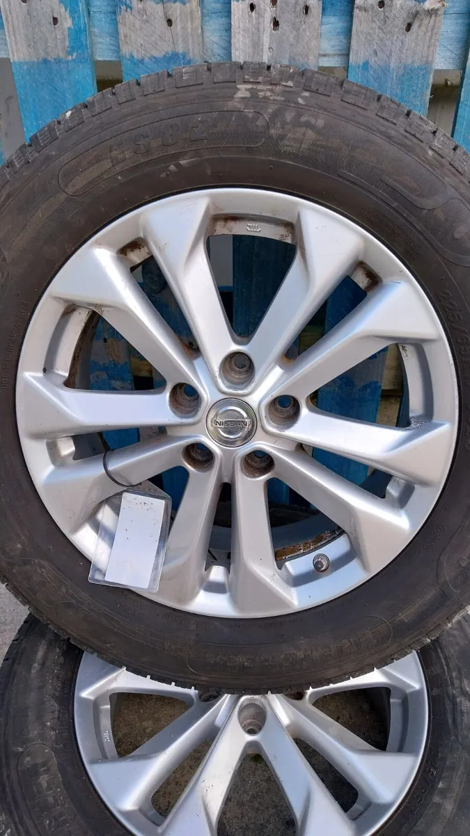 2016 Nissan X-Trail 17" Alloy Wheels Set 225/65R17 - Image 3