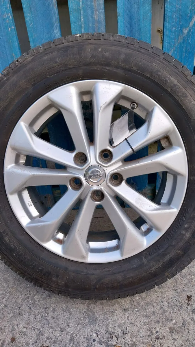 2016 Nissan X-Trail 17" Alloy Wheels Set 225/65R17 - Image 2
