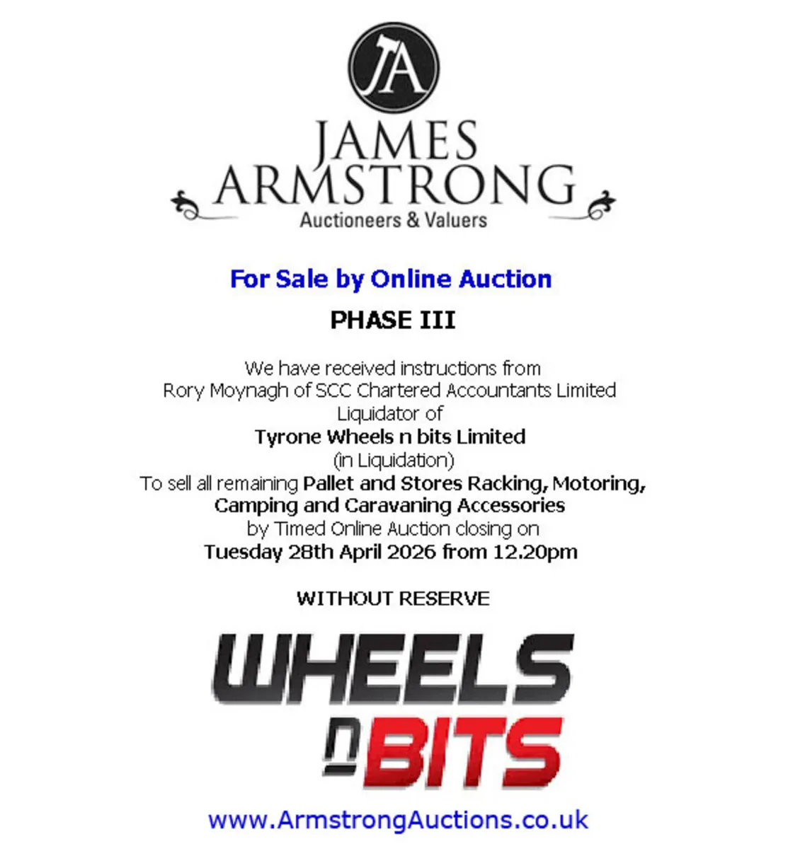 Motoring Accessories **Online Auction** - Image 1