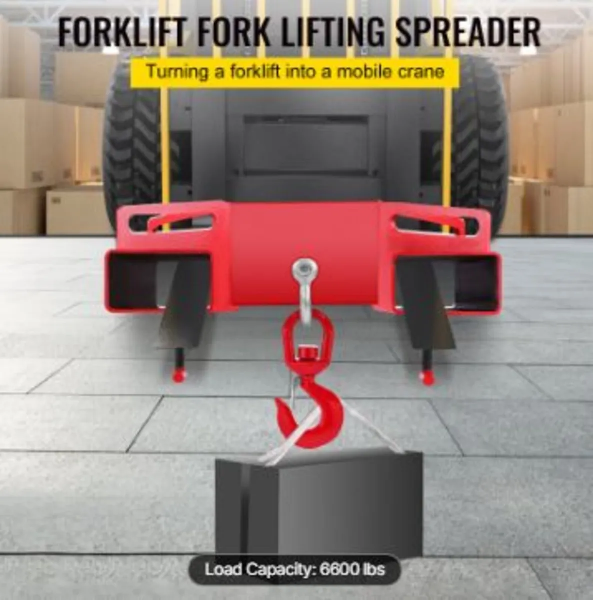 3 Ton Forklift Lifting Hook - Image 2