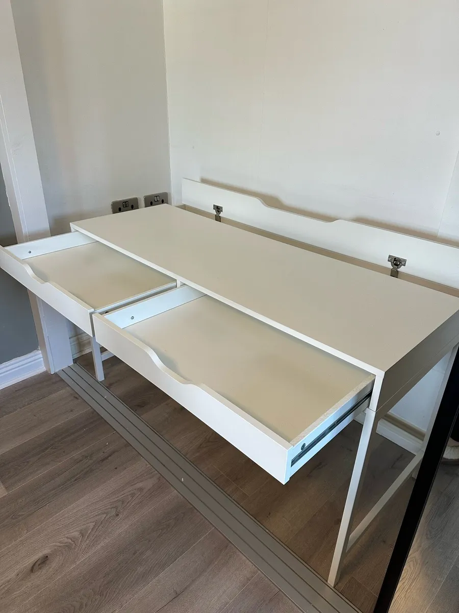 IKEA ALEX Desk  White (132x58cm) - Image 3