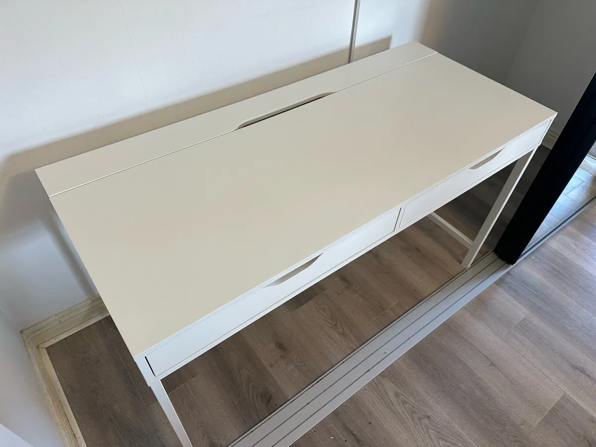IKEA ALEX Desk  White (132x58cm) - Image 2