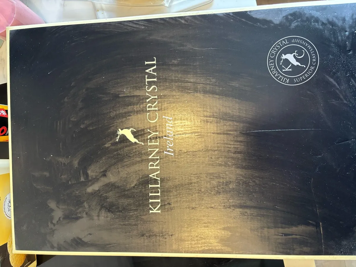 Crystal wine glasses - Image 2