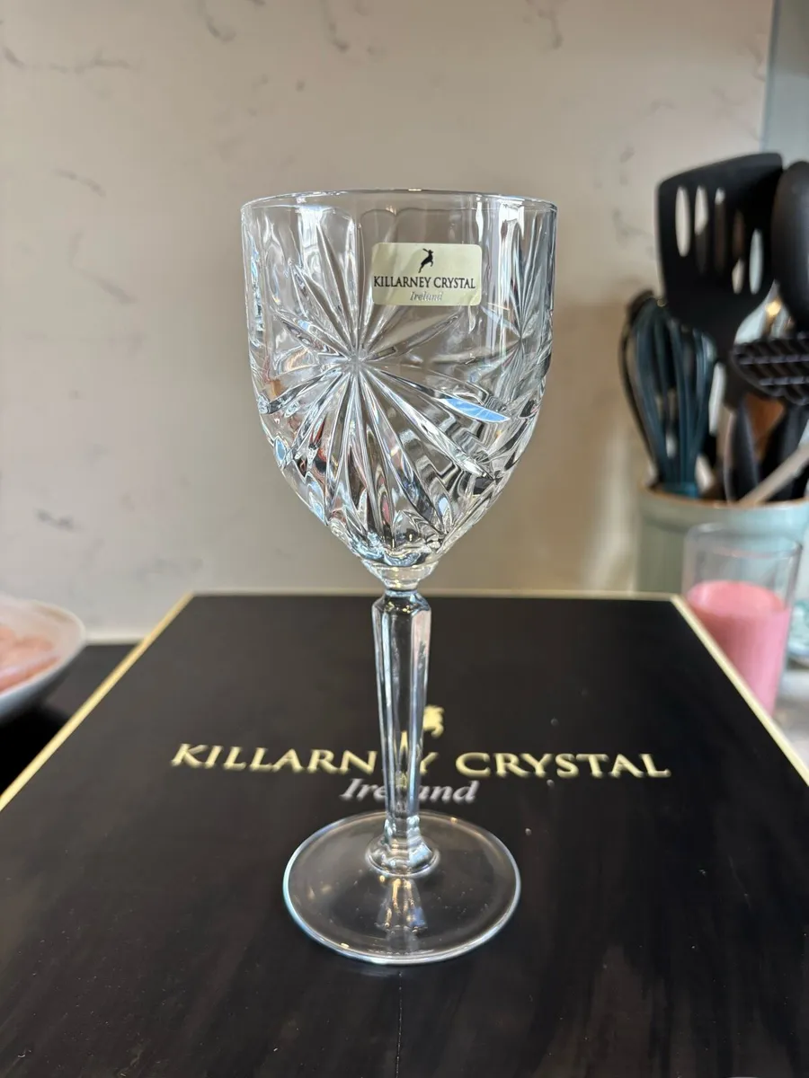 Crystal wine glasses - Image 3
