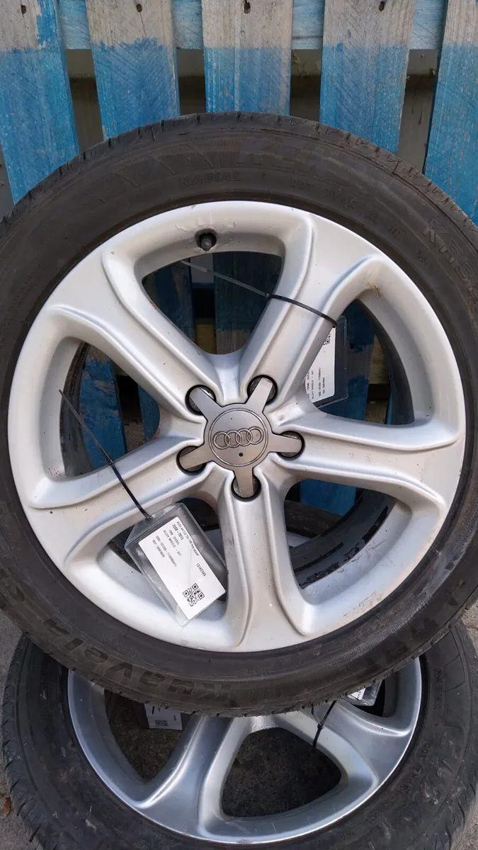 2013 Audi A4 17" Alloy Wheels Set 225/50R17 - Image 3