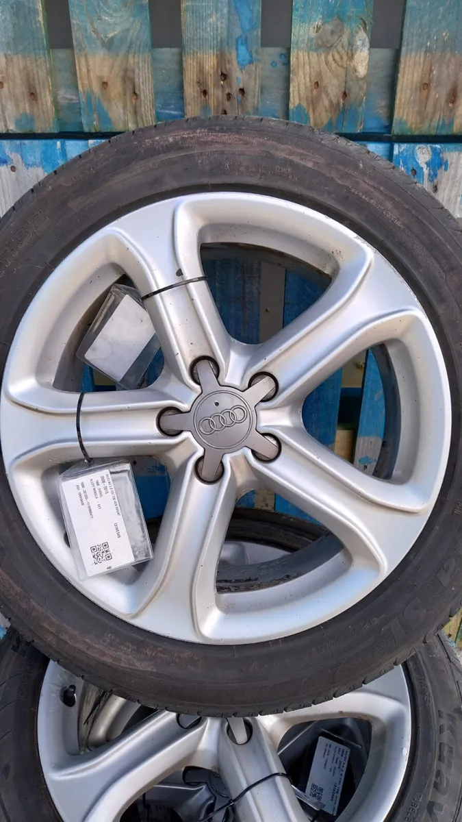 2013 Audi A4 17" Alloy Wheels Set 225/50R17 - Image 4