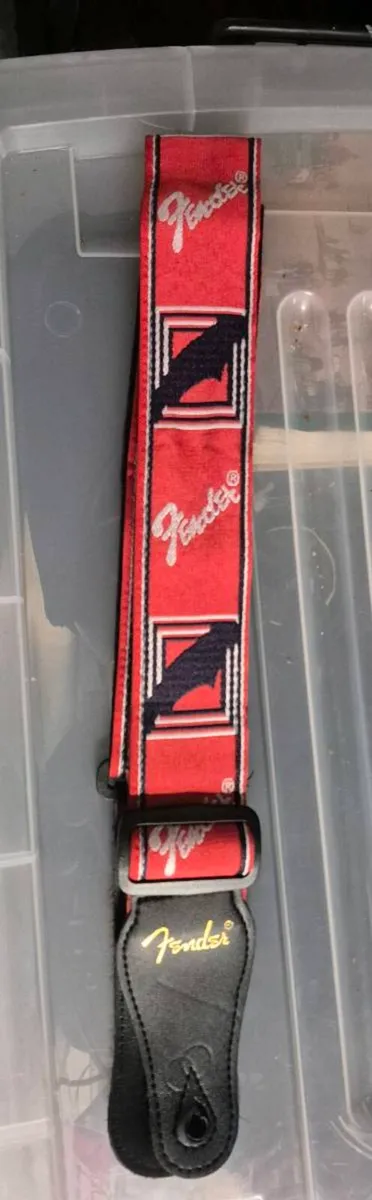 Fender 2" Monogrammed Guitar Strap - Image 3