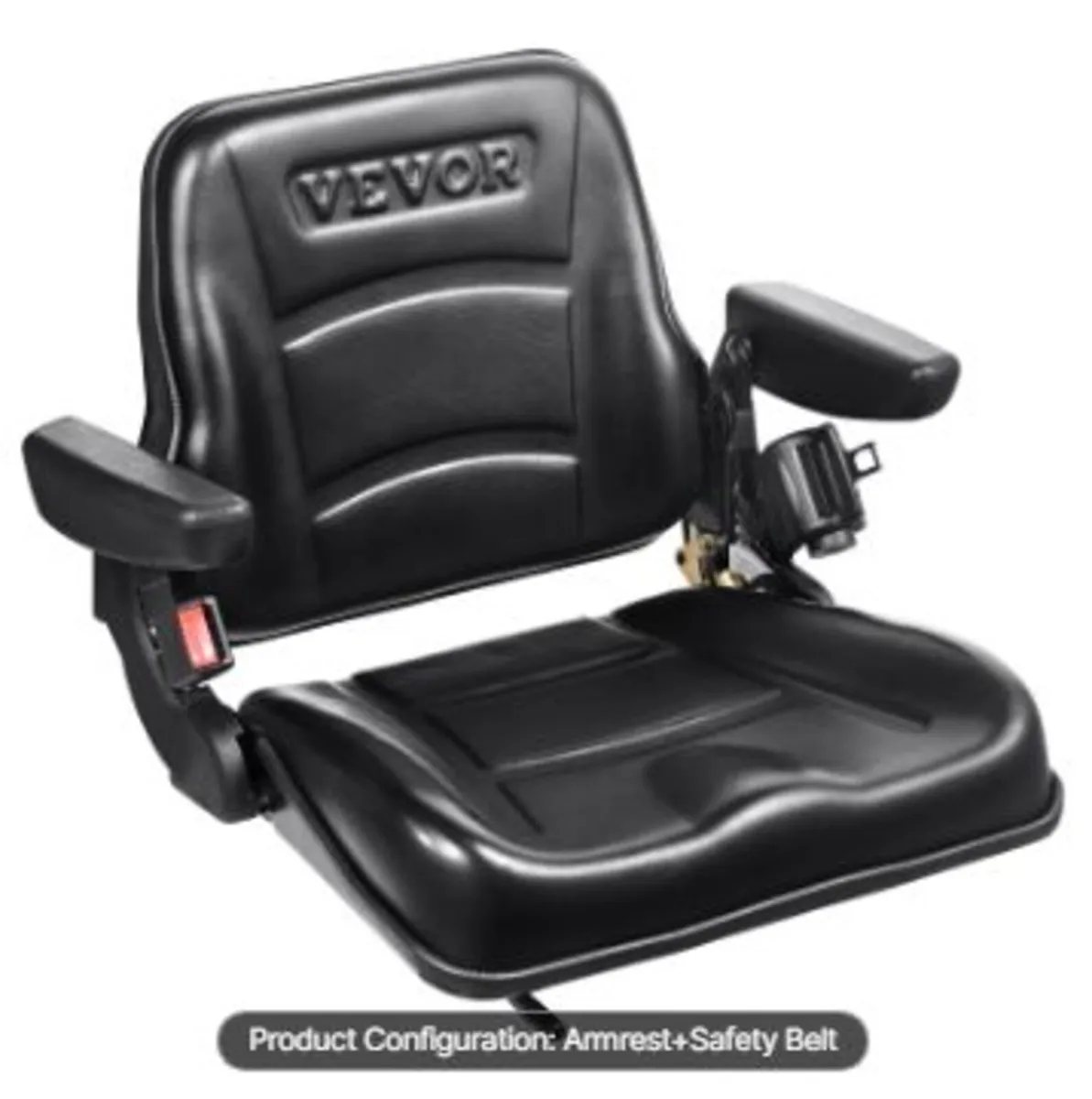 Universal Forklift Seat, Fold Down Tractor Seat - Image 2