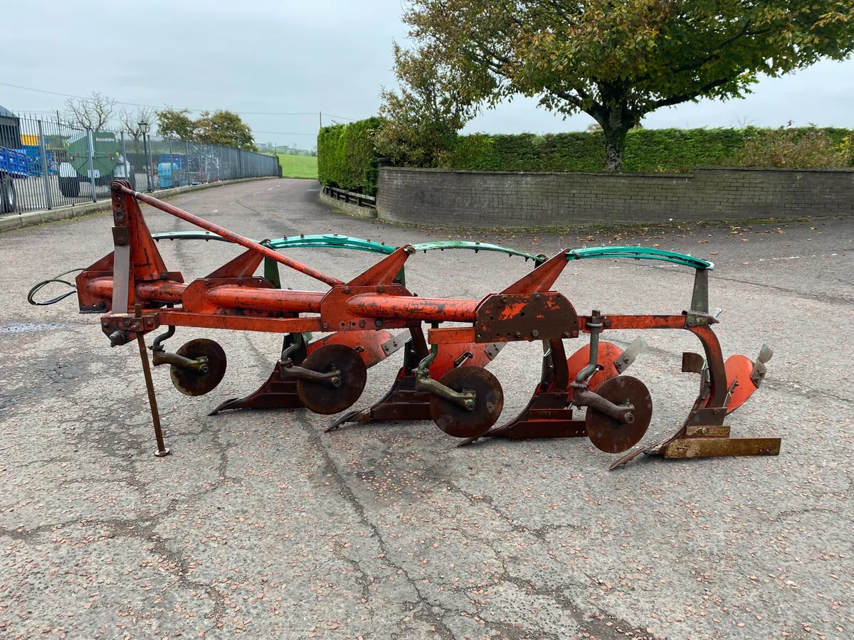 Kverneland 4F Spring Release Plough - Image 1