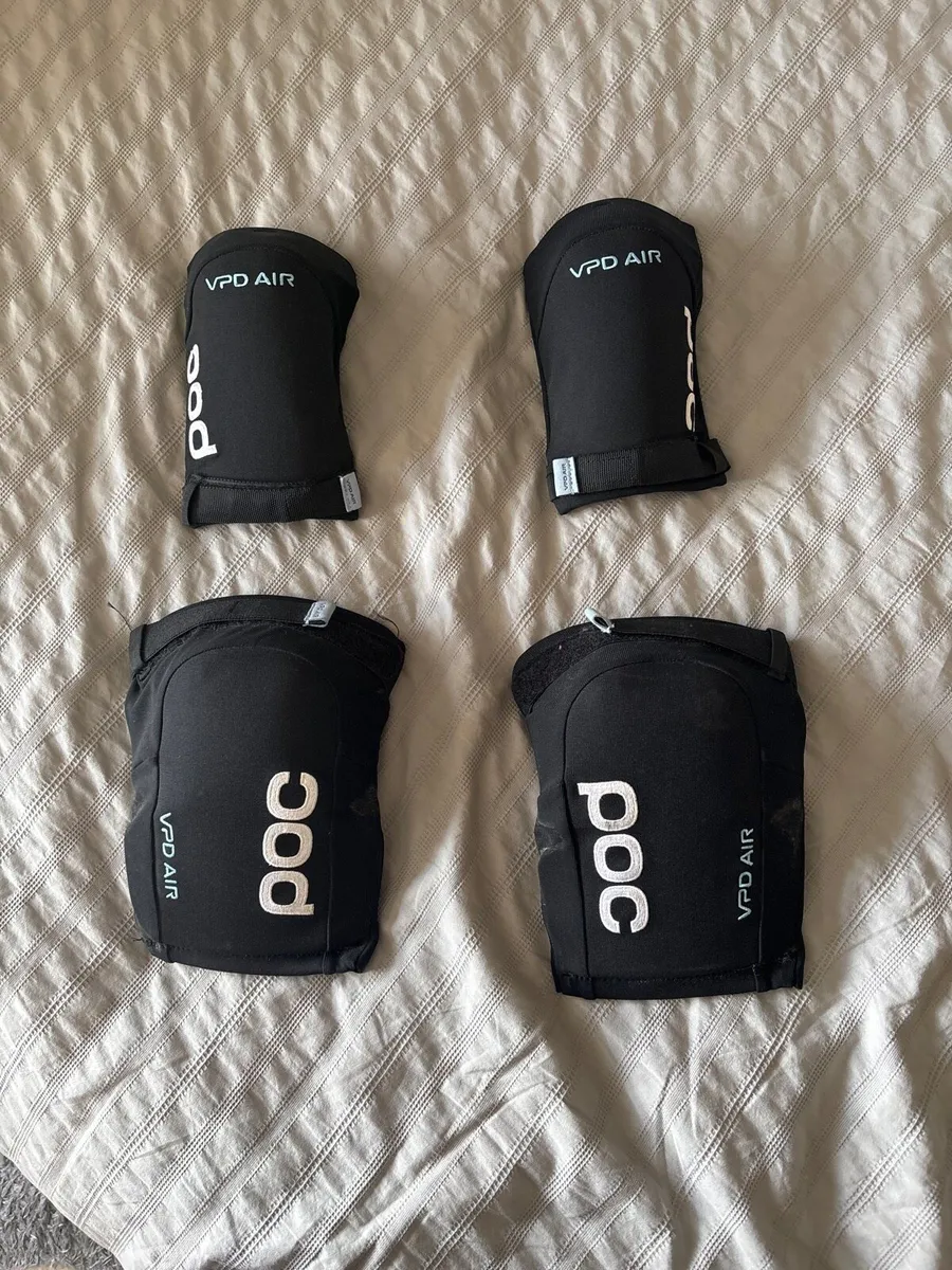 POC MTB Elbow + Knee Pads Size Medium - Image 1