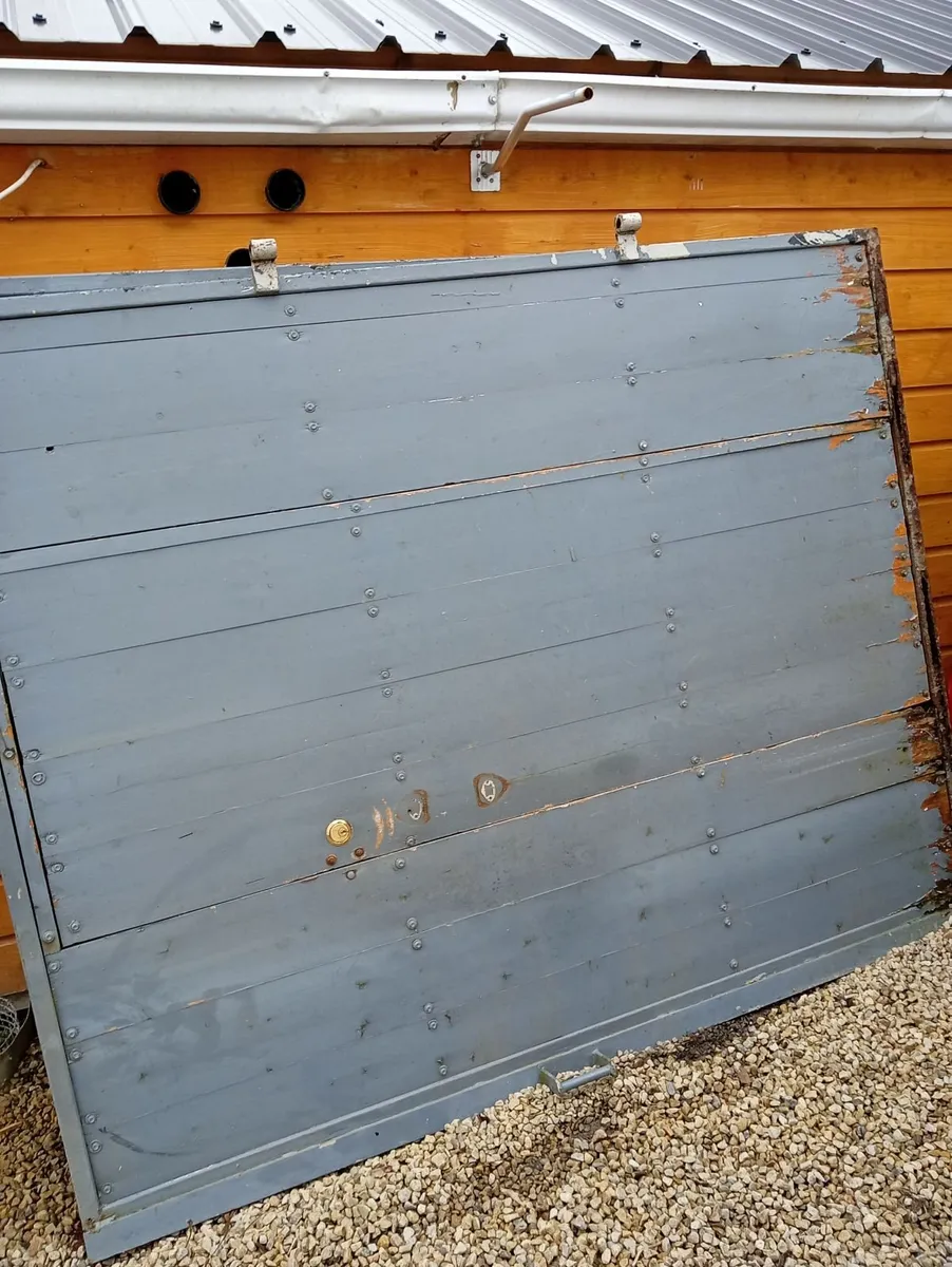 Double outdoor doors - Image 1