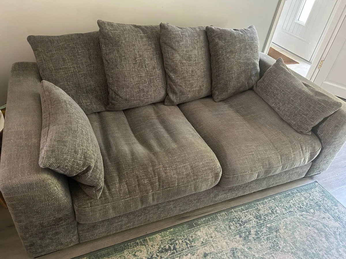 Large 3 & 2 seater sofas - Image 4