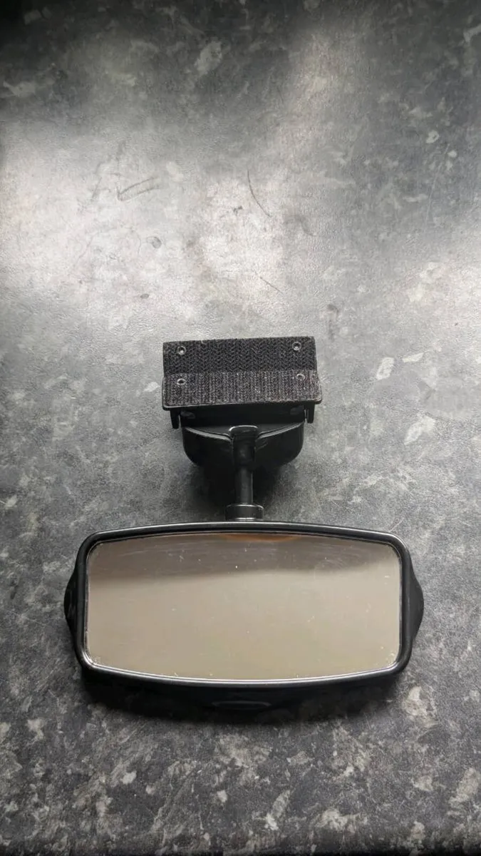 Lindam Baby Car Mirror - Clip-On & Adjustable - Image 1