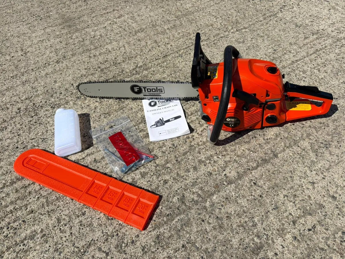 🌲⚙️ BRAND NEW 52CC CHAINSAW – 20” BAR - Image 2