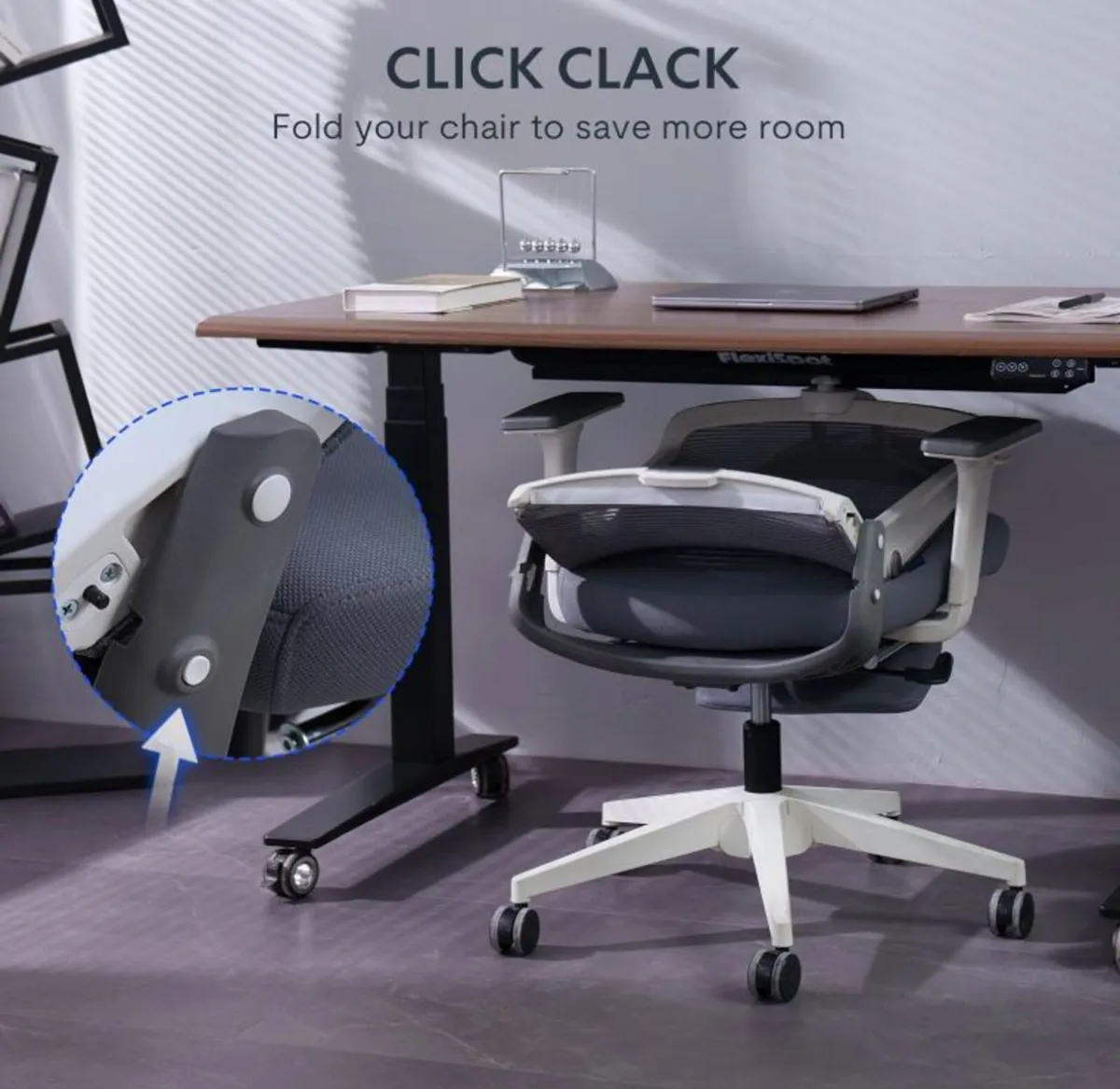 Brand New Office/Gaming Chair, Foldable Backrest - Image 4