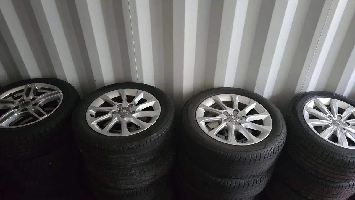 Genuine AUDI Alloys 16" - 5x112 - Image 4