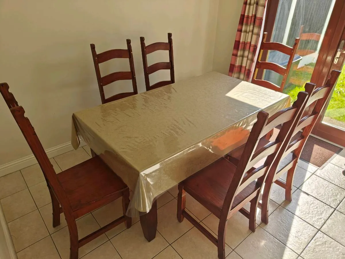 Dining Table and Chairs - Image 3