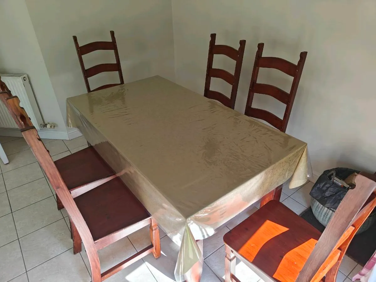 Dining Table and Chairs - Image 4