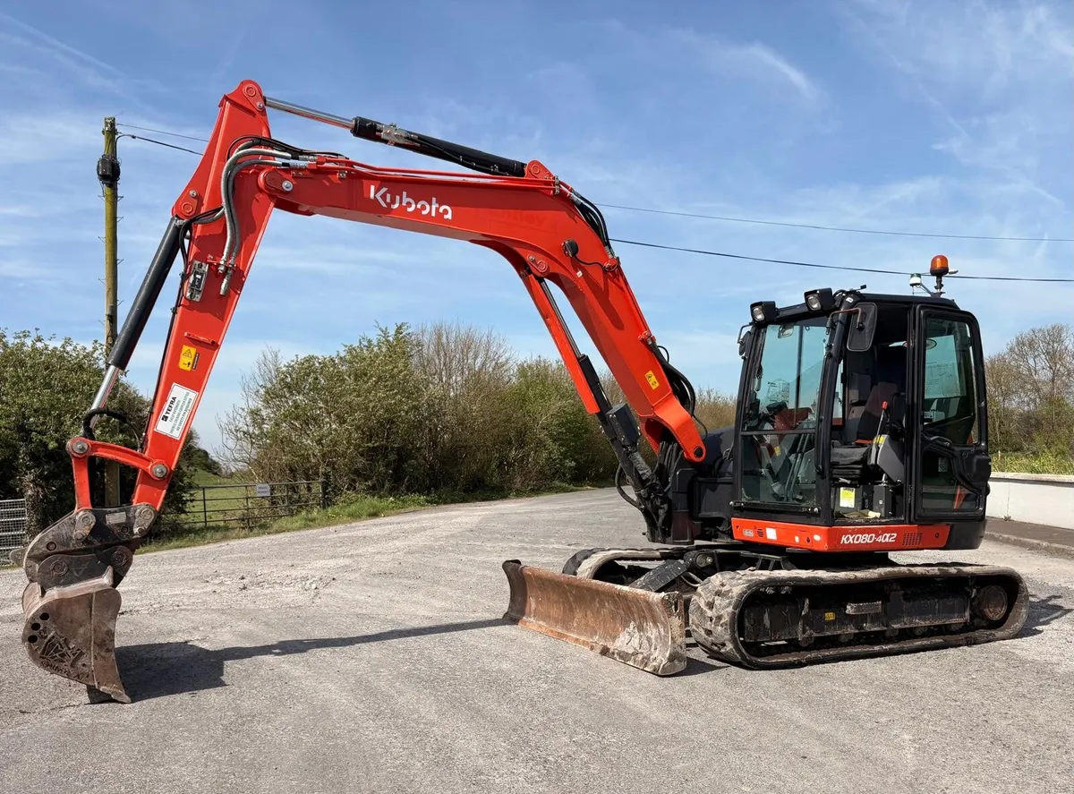 2021 Kubota KX080 - Image 2
