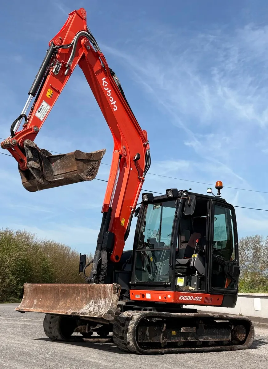 2021 Kubota KX080 - Image 4