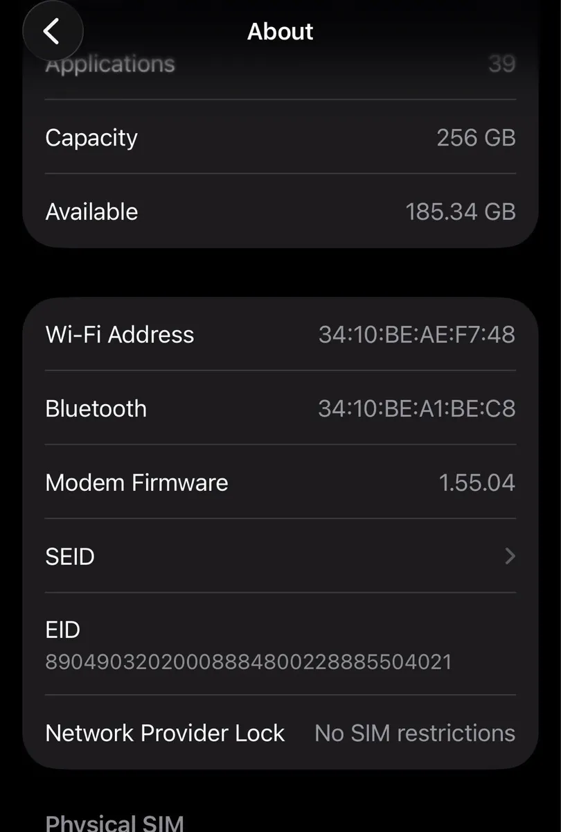 iPhone 17 256GB Blue - Image 4