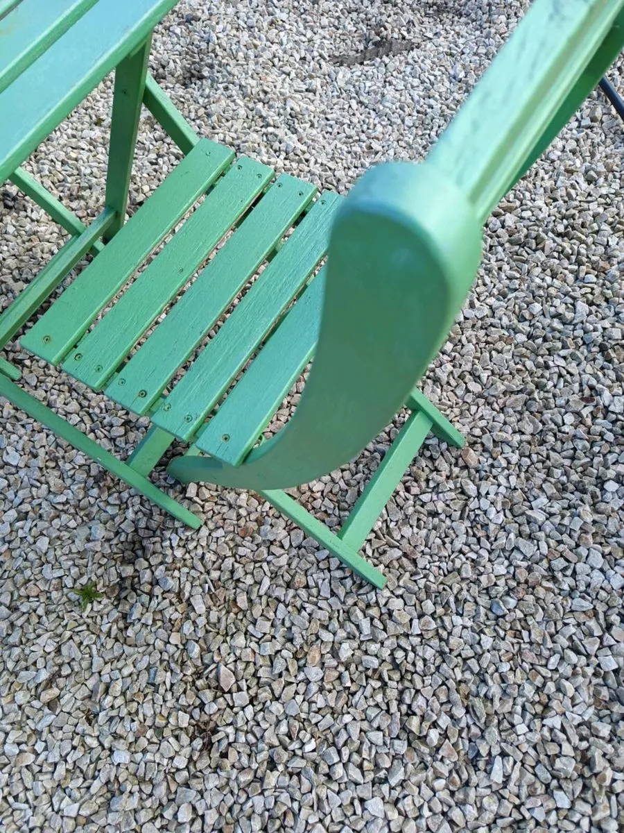 Garden table and chairs - Image 3