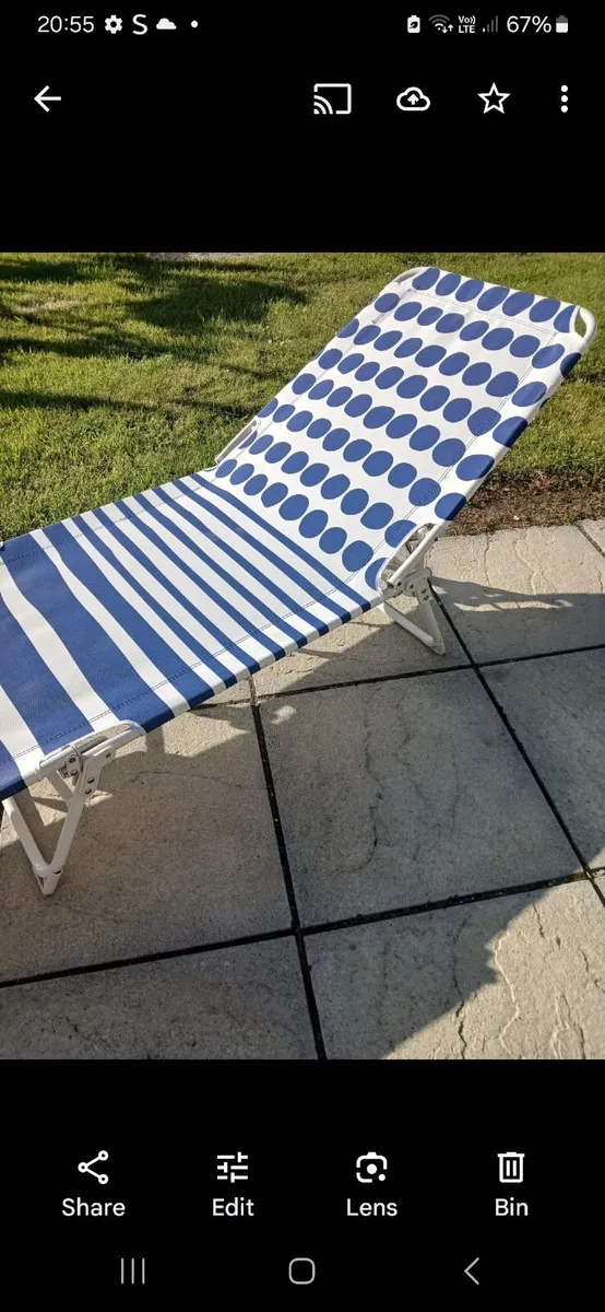 Garden sun lounger from.next - Image 2