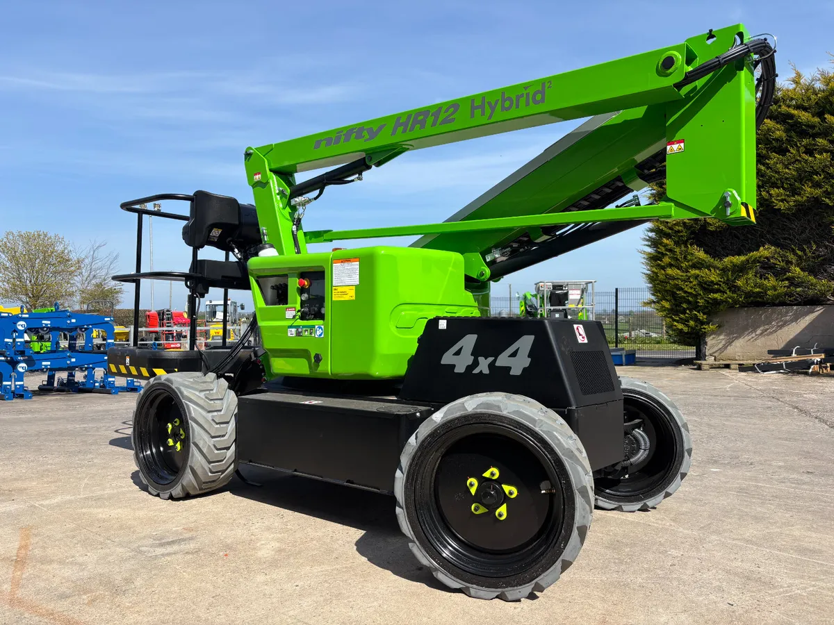 New Niftylift HR12 Hybrid compact boomlifts - Image 1