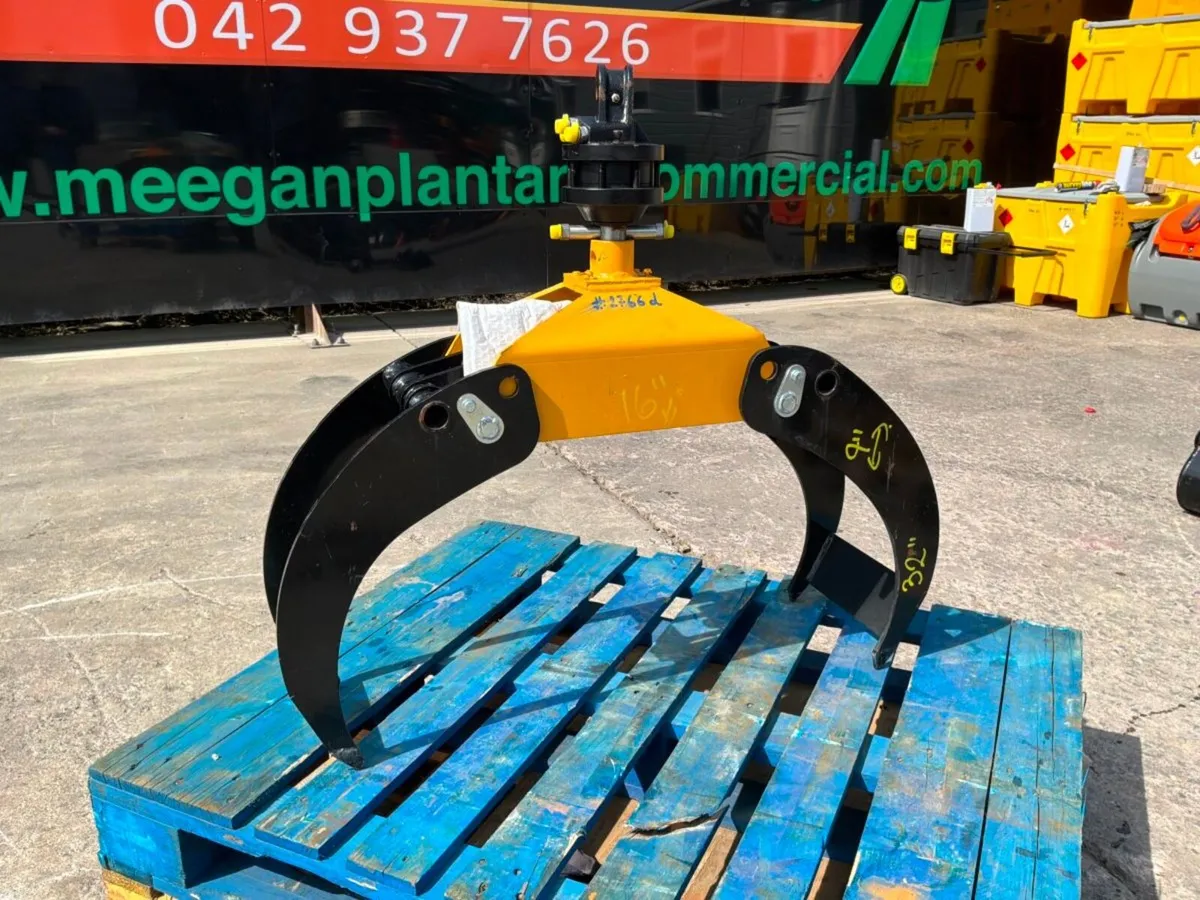 TIMBER  MINI DIGGER LOG GRAB GRAPPLE...2766d. - Image 4