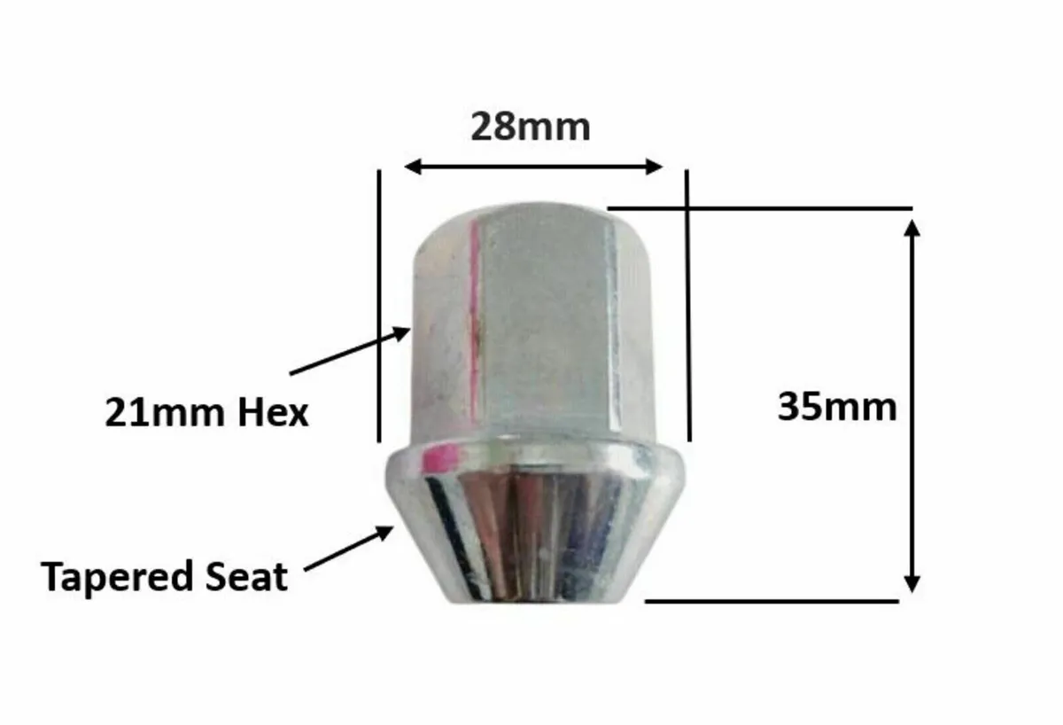 20 x New Nuts Ford EDGE GALAXY SMAX - Delivery - Image 2