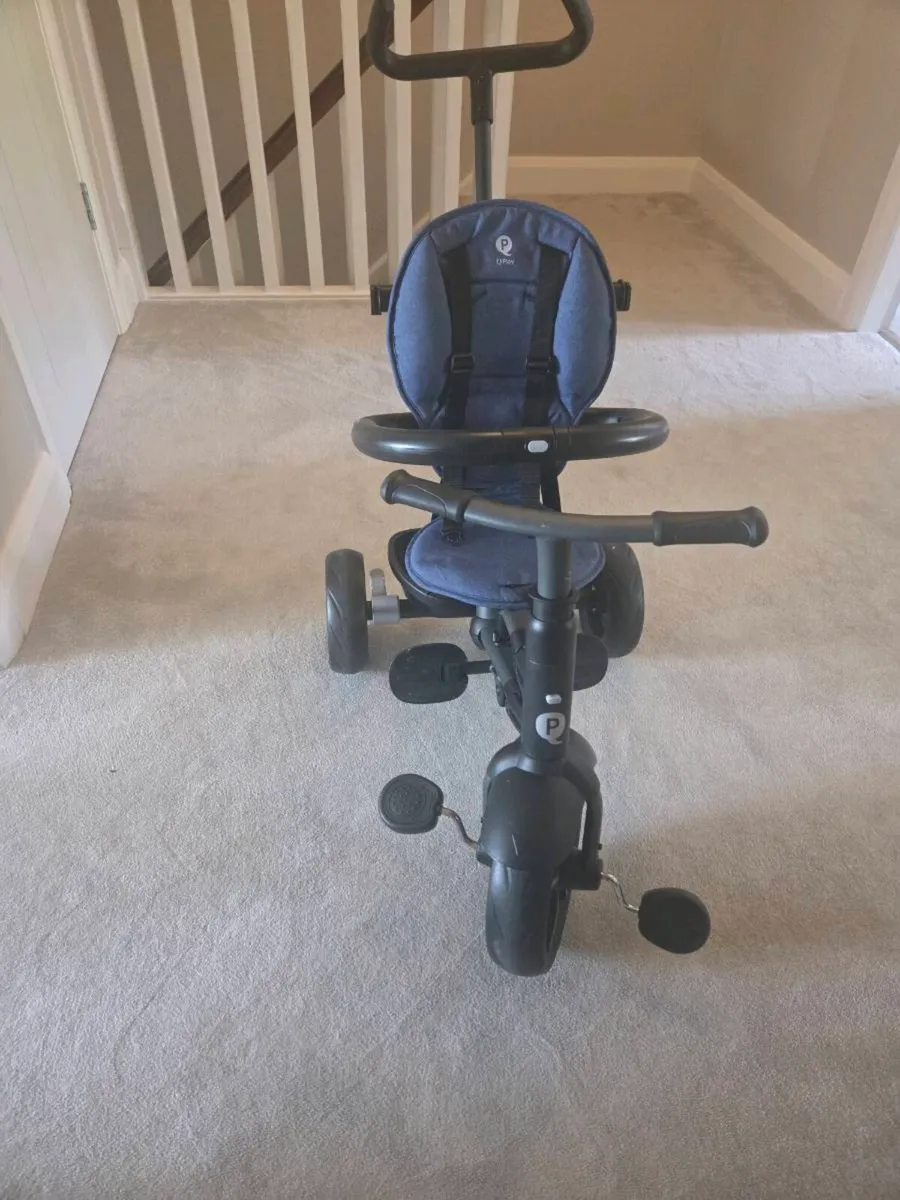 Folding Trike - Navy - Image 2