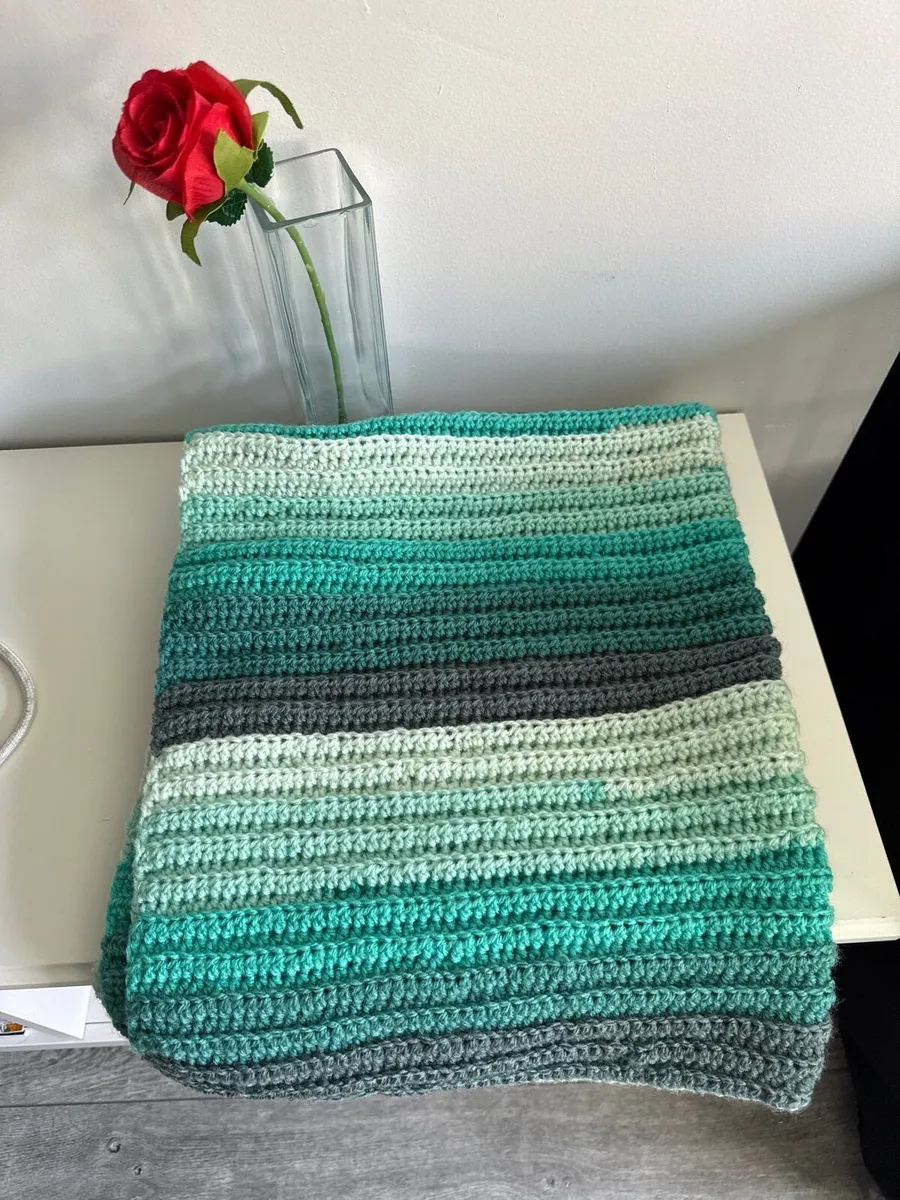 Custom Handmade Crochet Blanket - Image 1