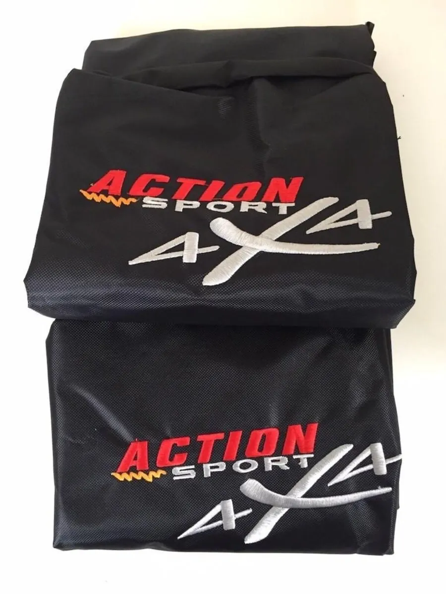 ACTION SPORT 4×4 HEAVY DUTY SEAT COVERS X2 - Image 2