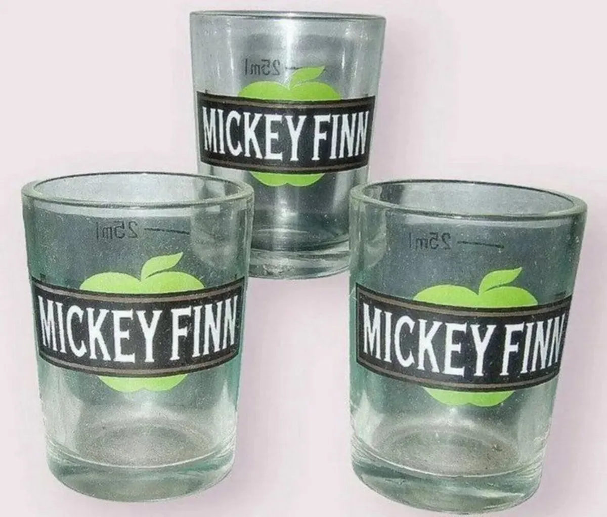 Trio Of Vintage 'Mickey Finn' Glasses - Image 3
